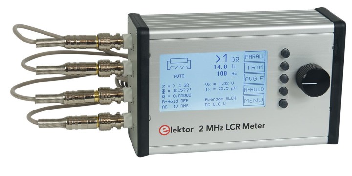 Kinematica Opnieuw schieten sectie Need an LCR meter? The Elektor 2 MHz LCR Meter Has Arrived | Elektor  Magazine