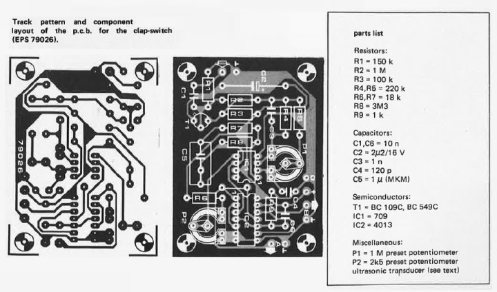 Clap-Switch design