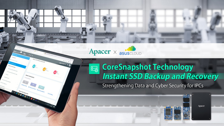 Apacer and ASUS Cloud Team Up to Strengthen Data and Cyber Security