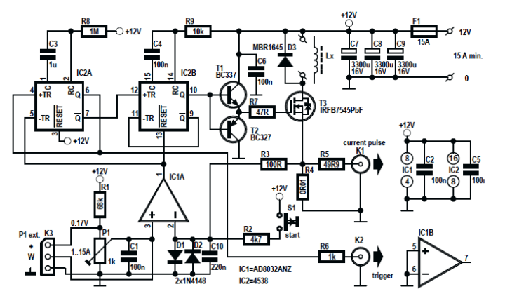 The inductor meter.