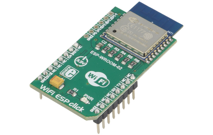Wi-Fi communication module from the Click series