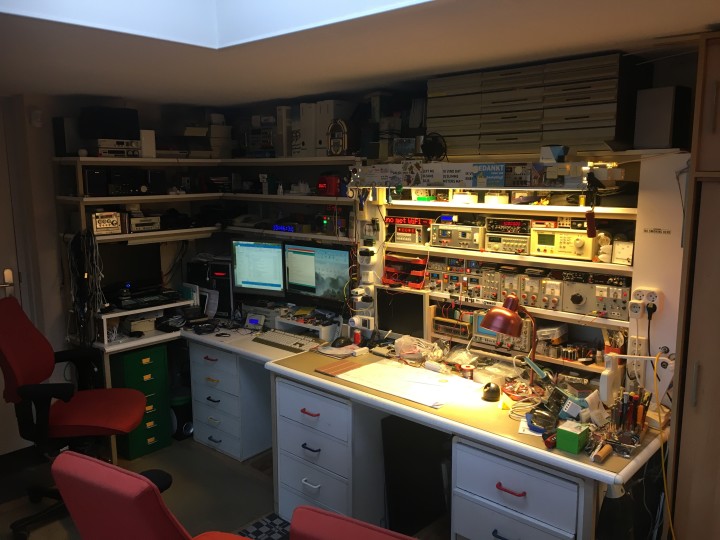 Workspace - ruud electronics area
