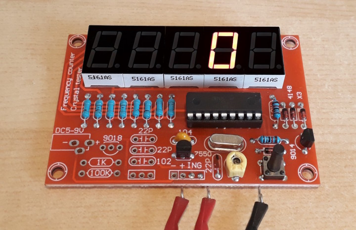5 digit PIC frequency counter - Elektor Lab Notes