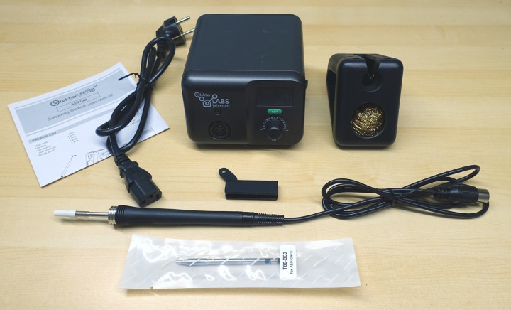 soldering station package contents