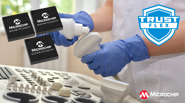 Microchip Technology Adds ECC20x and SHA10x Families of Secure Authentication ICs to TrustFLEX Platform