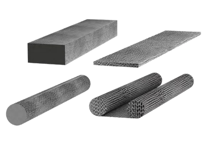 TE Connectivity’s Kemtron knitted wire mesh gaskets are available in continuous lengths and shaped into specific sizes