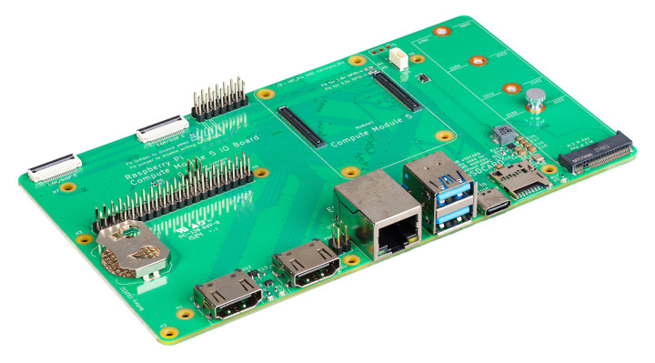 Integrated and compact SoM CM5 modules by Raspberry Pi