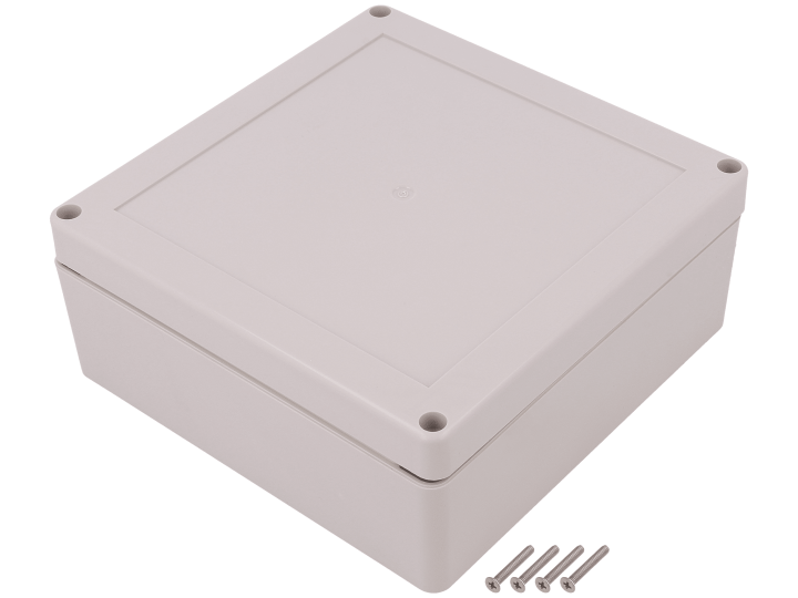 Universal enclosures made of ABS