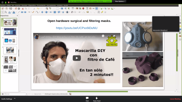 DIY coffee filter mask