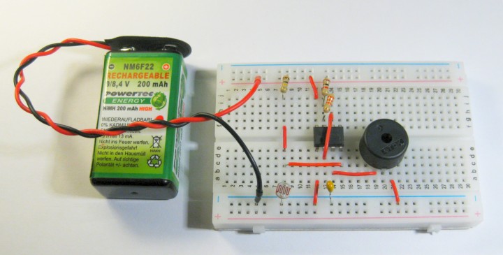 Practical Application LightDark-detector