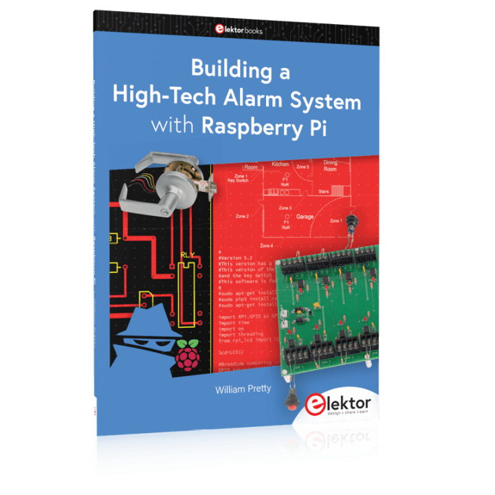 Neues Buch: Hightech-Alarmanlage mit Raspberry Pi