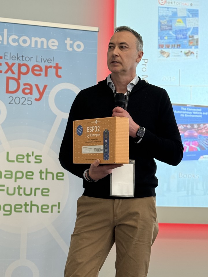 Ferdinand at Elektor Live! Expert Day 2025