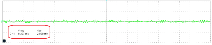 05 Low noise at the power outputs