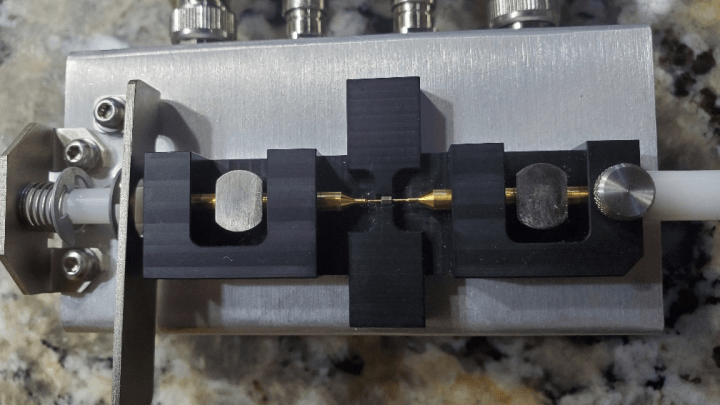 Self-made SMD test fixture