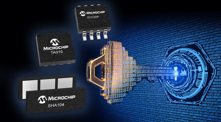 Microchip erweitert Chip-Angebot für sichere Authentifizierung