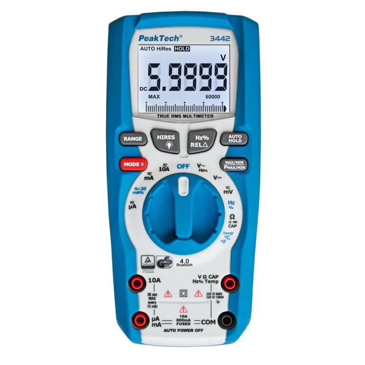 PeakTech 3442 Bluetooth-Multimeter