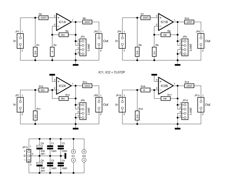 Opamp tester circuit