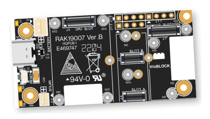 RAK19007 WisBlock Base Board 2nd Gen