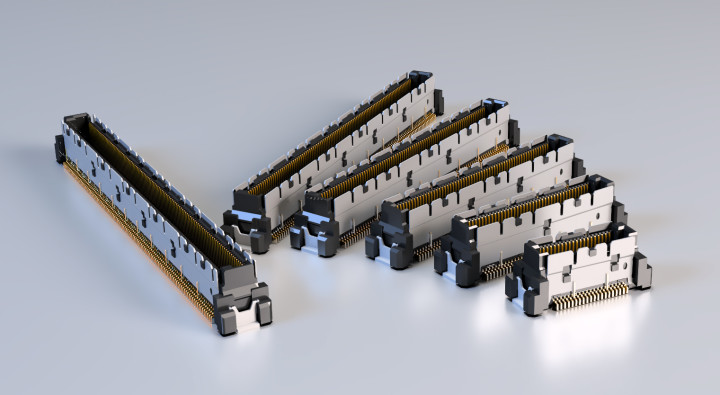 electronica 2024: Highspeed und robuste Board-to Board Steckverbinder