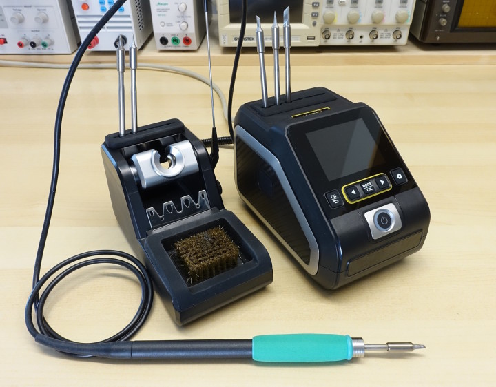 overview of the soldering station