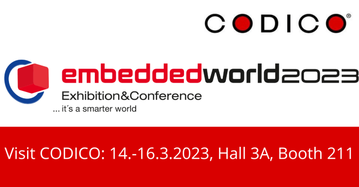 CODICO Embedded World 2023