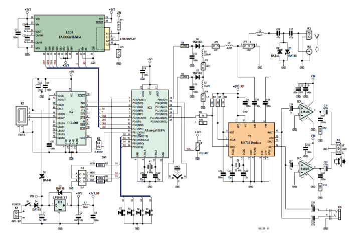 Elektor DSP radio circuit