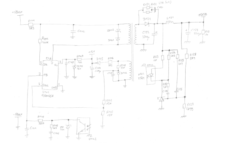 Schematic PSU