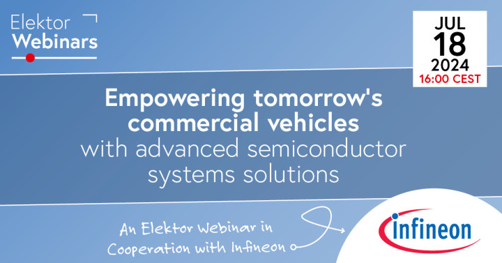 Webinar: Empowering tomorrow's commercial vehicles with advanced semiconductor systems solutions