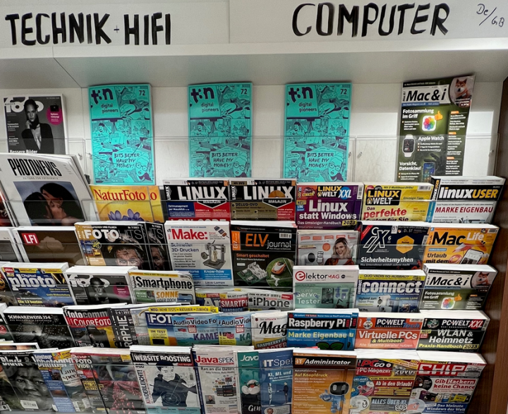 magazines circulation - Elektor in the newsstand