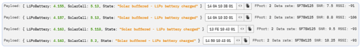 TTS (CE) Console Output.