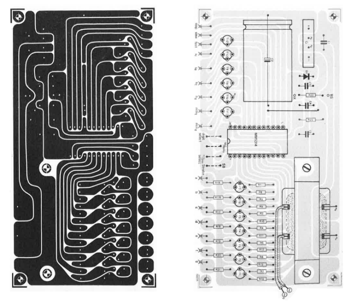 MOS Clock 5314 PCB