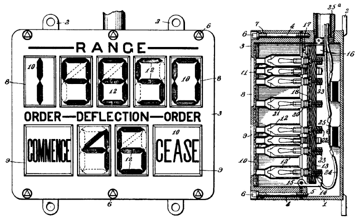 From Rubbing Amber to Swiping Glass 7-segment display