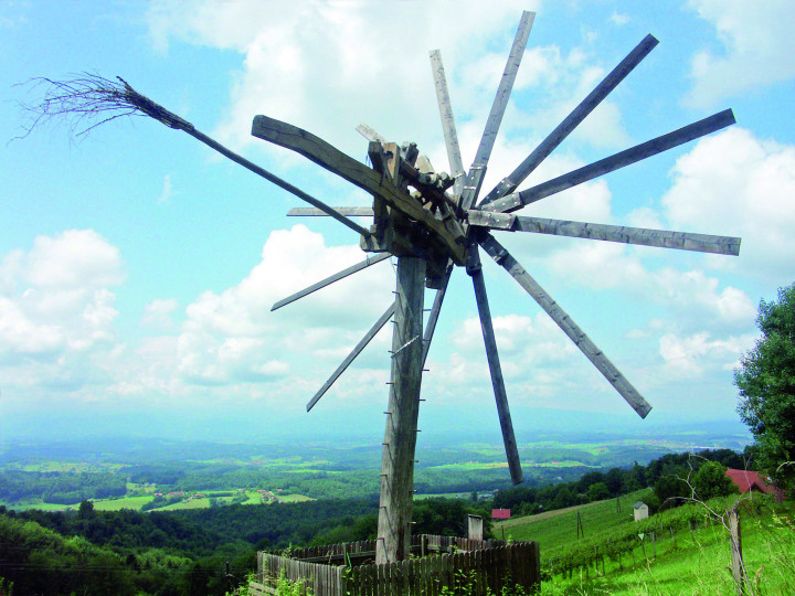 traditional Stierian windmill 