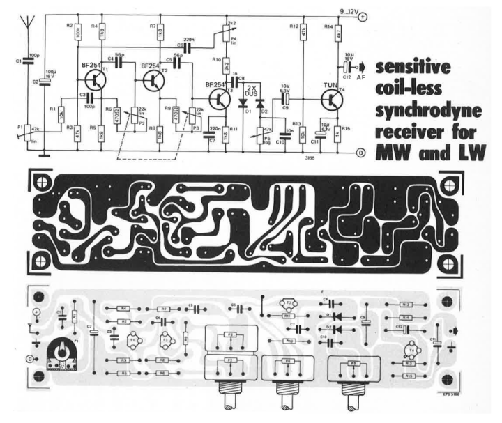 Synchrodyne receiver