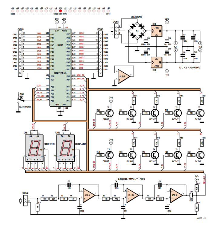 The circuit diagram