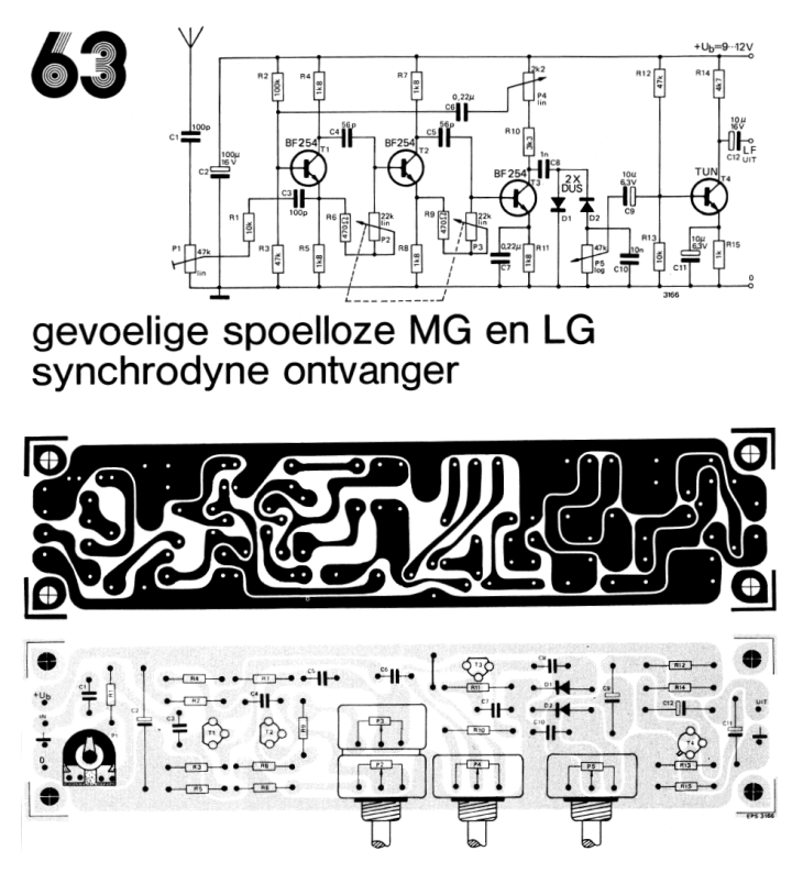 Synchrodyne receiver