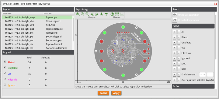 eurocircuits drill/slot editor