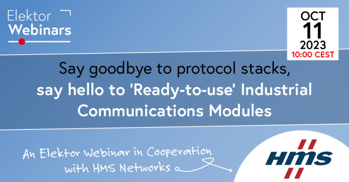 Zeg maar dag tegen Protocol Stacks en hallo tegen 'kant-en-klare' industriële communicatiemodules