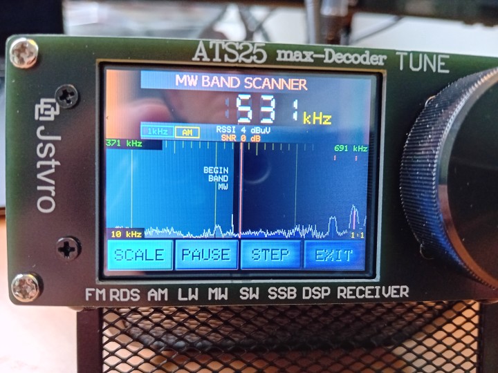 Ultra-Portable ATS25 max-Decoder Receiver