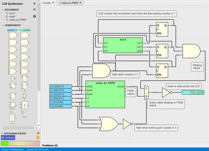 PIC16 Microcontrollers met FPGA-functionaliteit