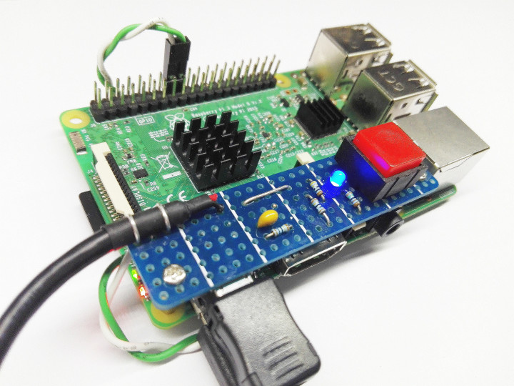 Raspberry Pi smart power button main