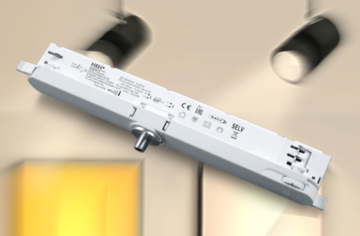 Dali DT8 in-track driver voor tunable white armaturen