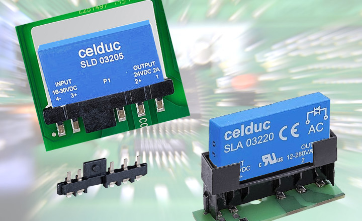 Reflow-geschikte SMD-relaisvoet bespaart tijd en ruimte