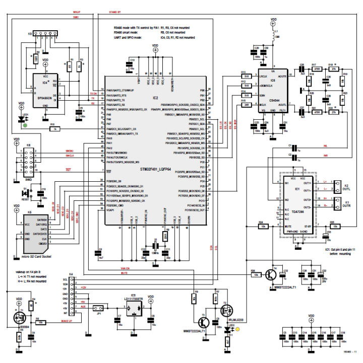 Sound Card circuit