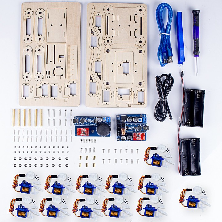 Crawling quadruped robot kit for arduino outlet