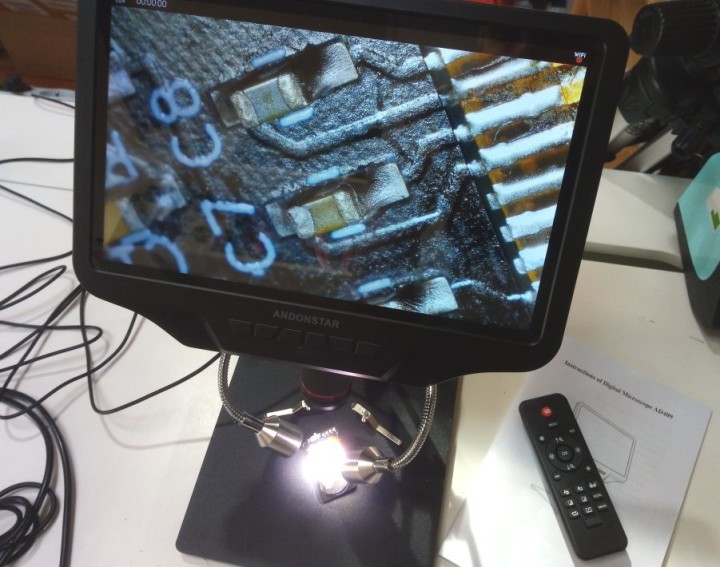 イオントダーマ Review: The Andonstar AD409 Pro-ES HDMI Digital Microscope