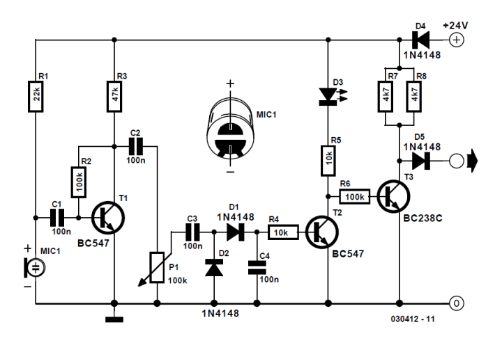 Design Rewind: DIY Waterflow Monitor, Acoustic Sensor, and More ... Circuit Diagram