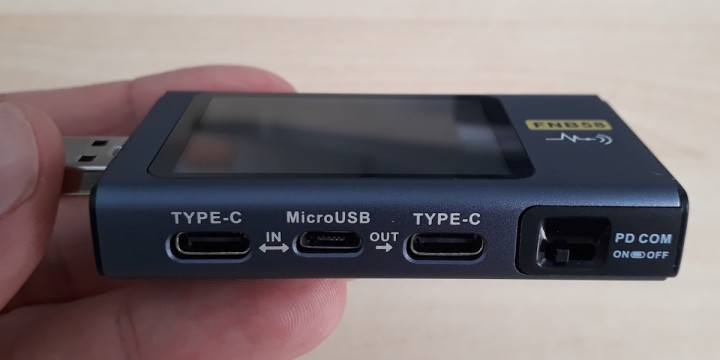 Fnirsi FNB58 USB Tester (Review) | Elektor Magazine