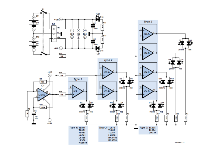 OpAmp Tester Circuit A Quick Specialized Solution Elektor Magazine
