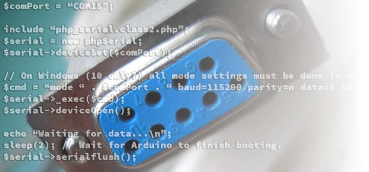 Display Serial Data on a Web Page – Using PHP or Python Scripts ...